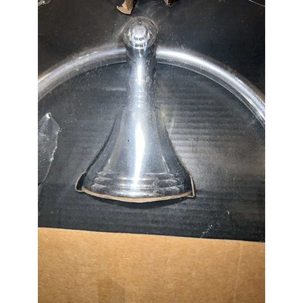 Pegasus Towel Ring Toallero Circular Solid Brass Polished Chrome Finish New